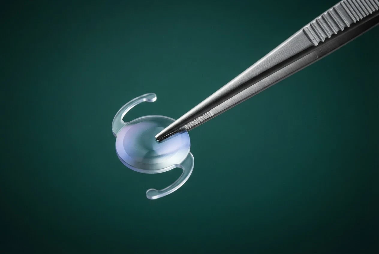 Cataract Surgery with Premium Lens in South Wales — clinical illustration
