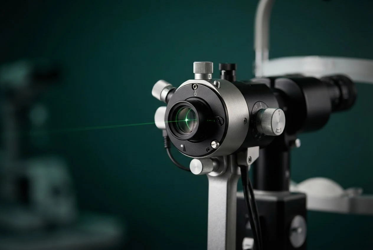 Selective Laser Trabeculoplasty Treatment in South Wales — clinical illustration